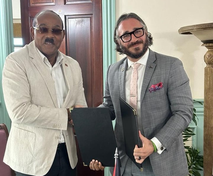 The Government of Antigua & Barbuda and PVBLIC Foundation sign agreement to support the development of a Global Data Hub for Small Island Developing States (SIDS)